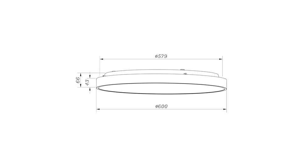 Bodové svítidlo LED kulaté zlaté SIERRA 60 cm