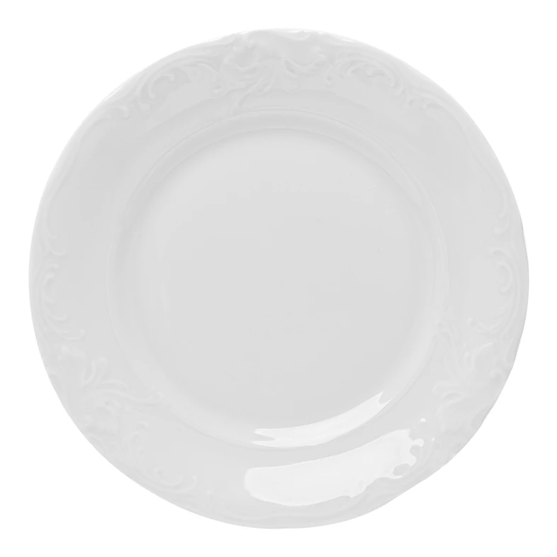 Mělký porcelánový talíř FRYDERYKA 19 cm