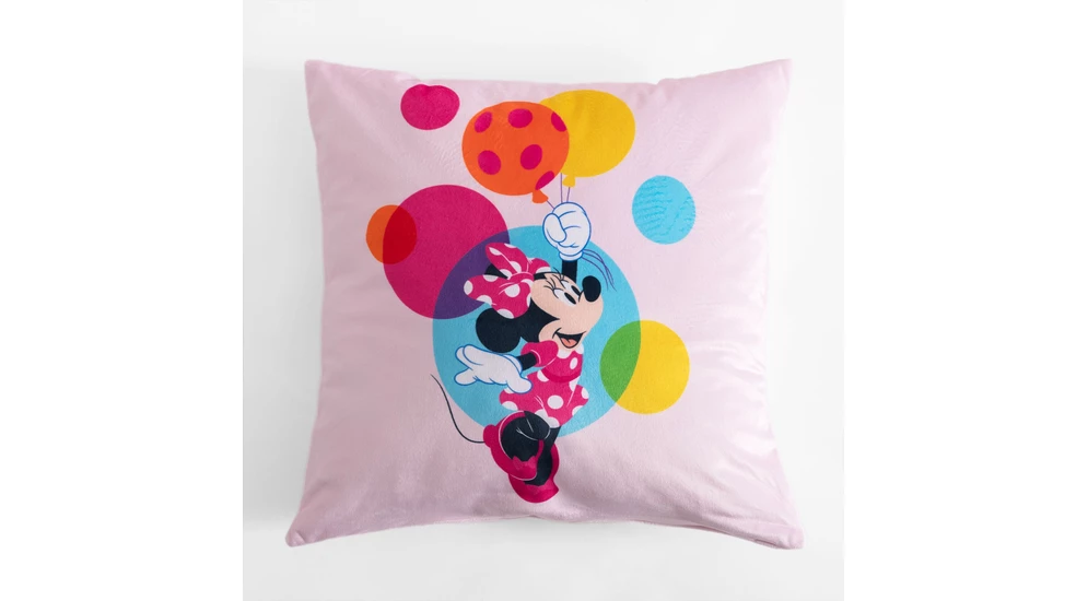 Velurový povlak na polštář MINNIE DISNEY 40x40 cm