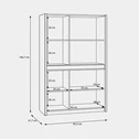 Komoda s osvětlením OAK SQUERE 95,3 cm