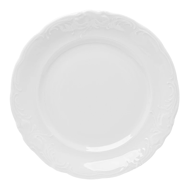 Mělký porcelánový talíř FRYDERYKA 24 cm