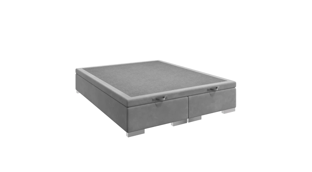 Rám postele boxspring FIBI KP 25 160x200, platinový