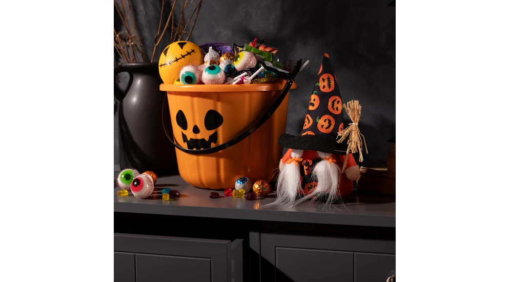 Halloweenská dekorace figurka HOLKA SKŘÍTEK 20 cm