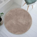 Kulatý koberec CLEVER 130 cm taupe