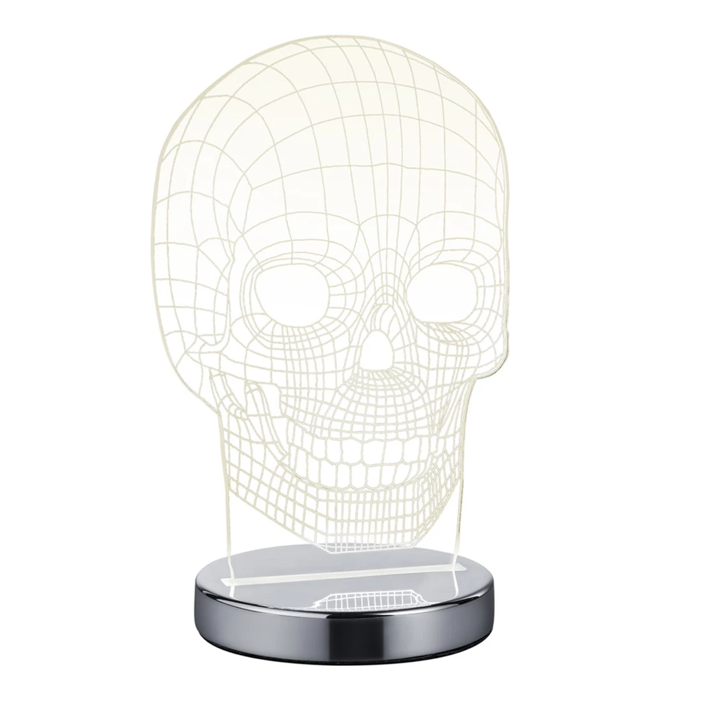 Dekorativní LED lampička lebka SKULL