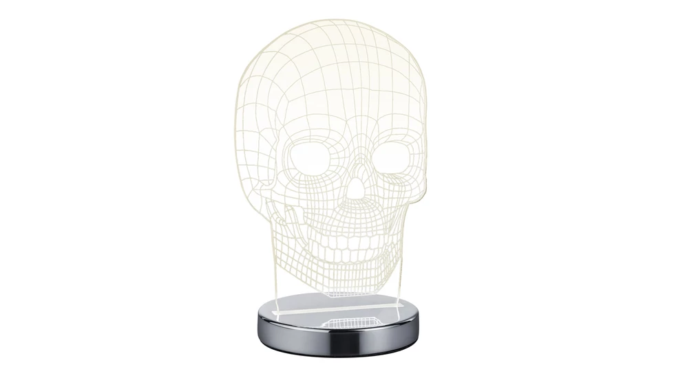 Dekorativní LED lampička lebka SKULL