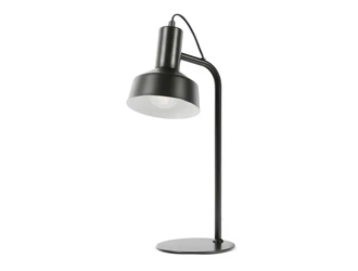 Černá kancelářská stolní lampa PTL2542B