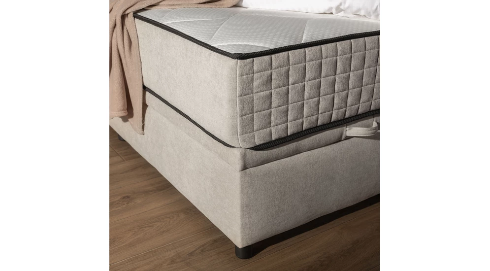 Postel boxspring LAURITA SQUARE 160x200 cm