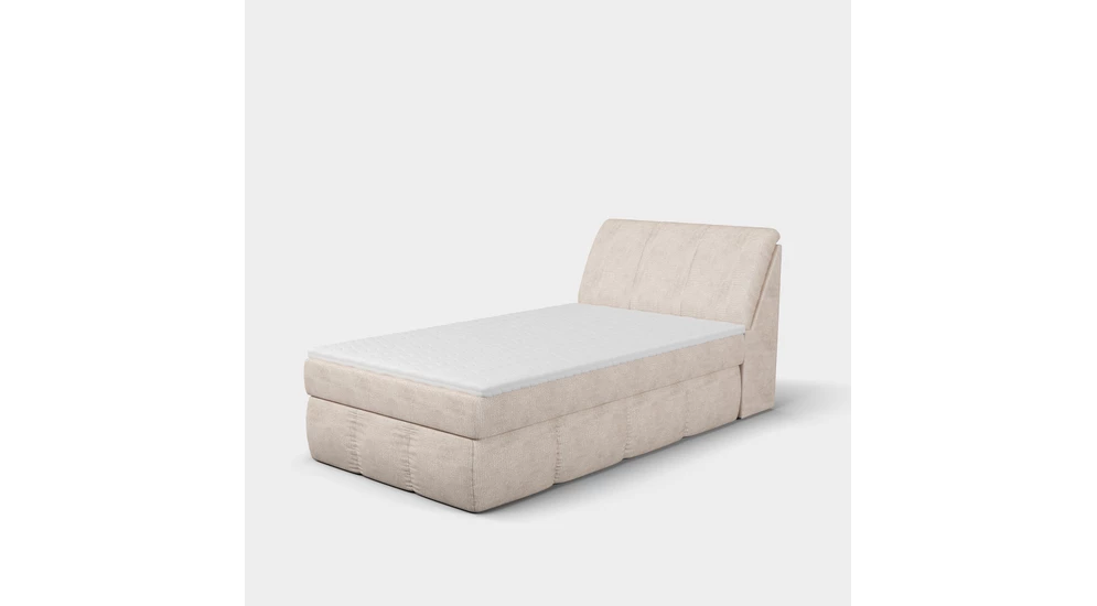 Postel boxspring LORENZO HR 120x200 cm krémová