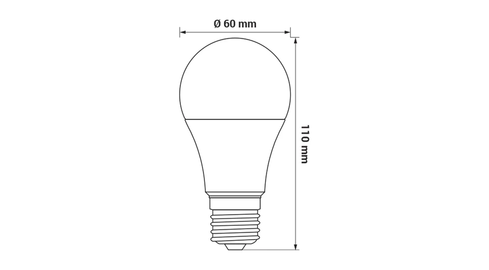 LED žárovka RGB E27 6,5 W ORO-E27-A60-6,5W-RGB