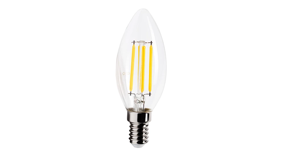 LED žárovka E14 4 W neutrální ORO-E14-C35-FL-CLARO-4 W