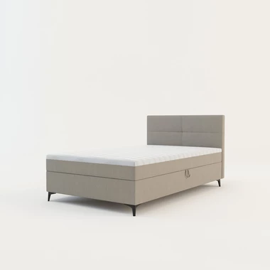 Béžová postel boxspring MARY 120x200 cm