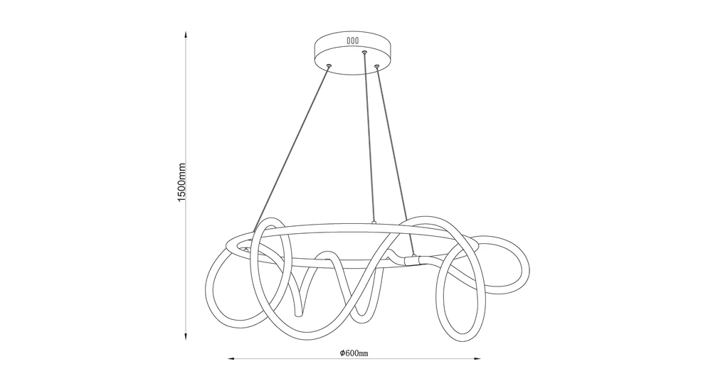 Design lampy BALBO pasuje do wnętrz opartych na nowoczesnej stylistyce i oszczędnej, minimalistycznej wymowie.