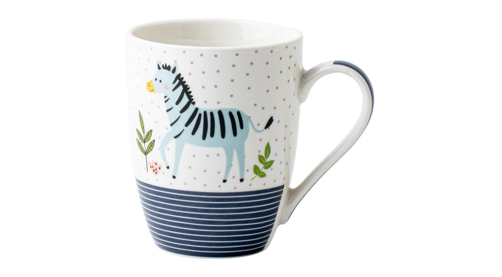 Porcelánový hrnek ZEBRA 330 ml