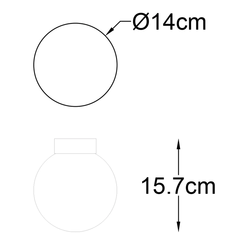 Lampa sufitowa ARCTURUS posiada oprawę dla pojedynczej żarówki LED typu G9 o mocy maksymalnej 4W.