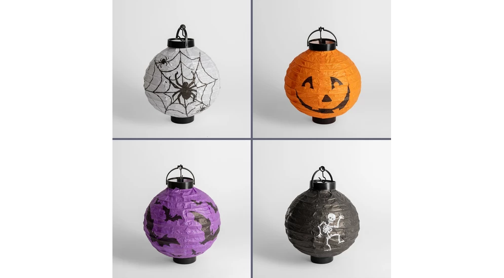 Lampion ledowy HALLOWEEN MIX.