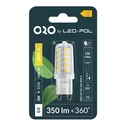 LED žárovka ORO-G9-OLI-3W-WW-II teplá barva