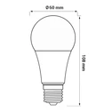 LED žárovka E27 7,5 W studená ORO-ATOS-E27-A60-7,5W-CW