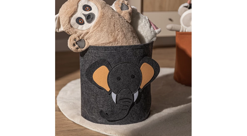 Dětský polštář HUGGIE lemur 50x33 cm