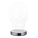 Dekorativní LED lampička lebka SKULL