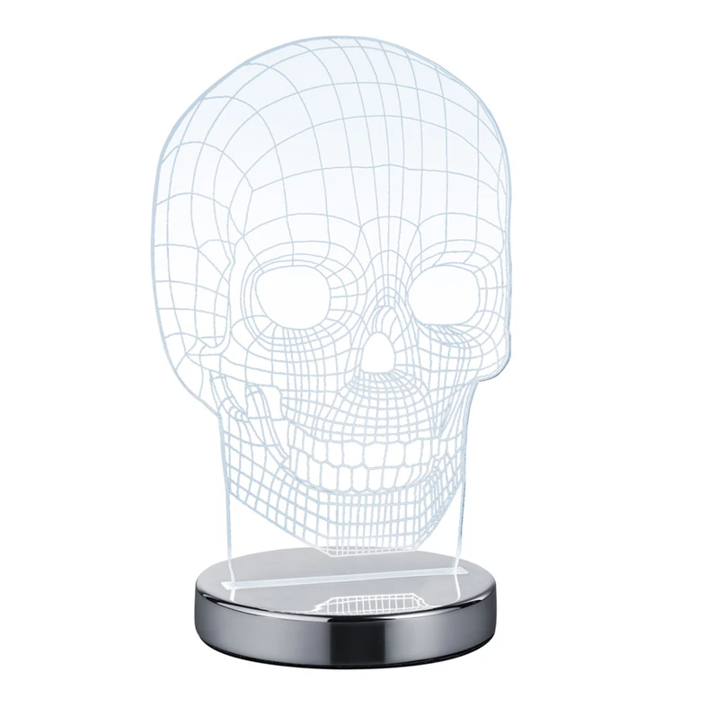 Dekorativní LED lampička lebka SKULL