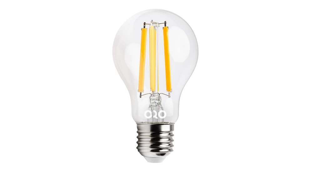 LED žárovka E27 10,5 W ORO-E27-A60-FL-CLARO-10,5 W-DW neutrální barva