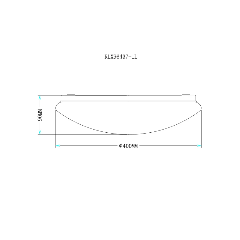 Stropní svítidlo CARPI LED RLX96437-1L