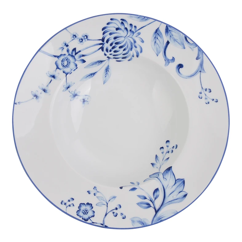 Hluboký talíř EVIA BLUE porcelán Bogucice 23,5 cm