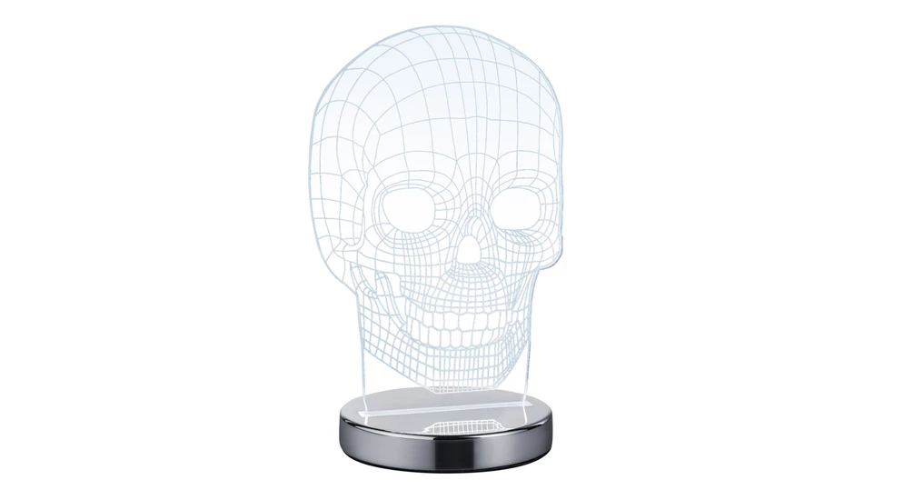 Dekorativní LED lampička lebka SKULL