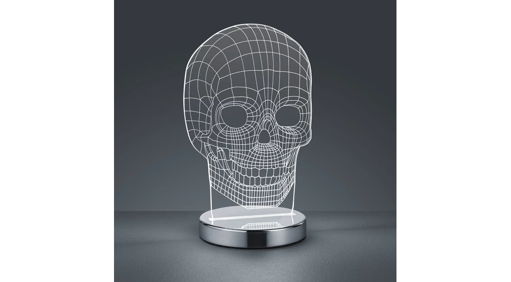 Dekorativní LED lampička lebka SKULL