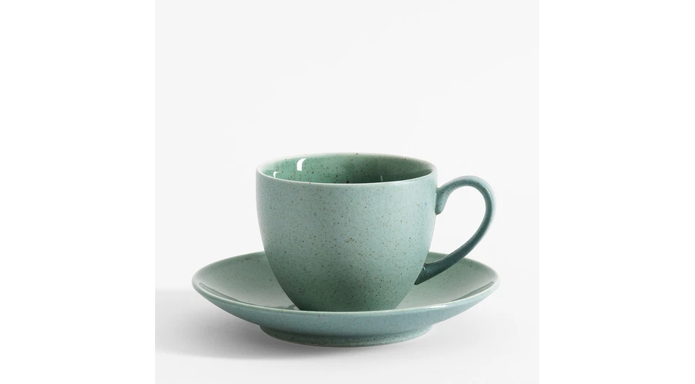 Šálek GRANITE MINT BLUE porcelán Bogucice 300 ml