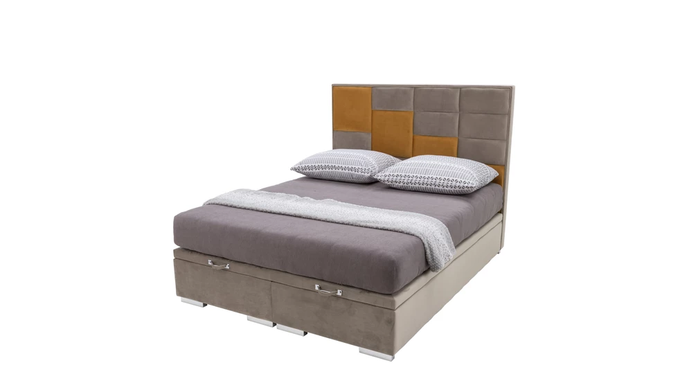 Rám postele boxspring FIBI KP 25 140x200, ořechový