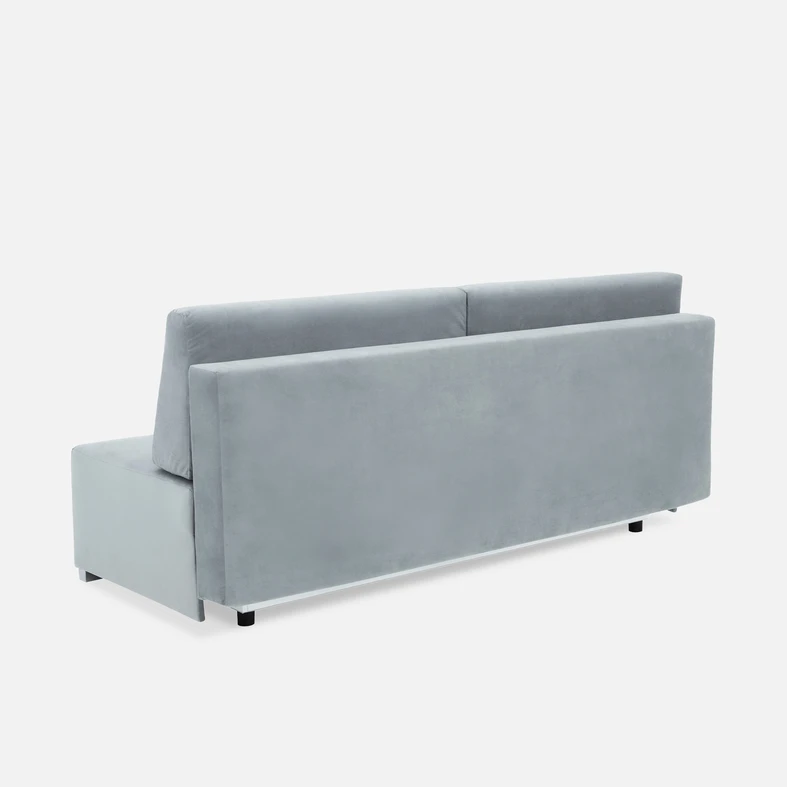 jasnoszara trzyosobowa sofa