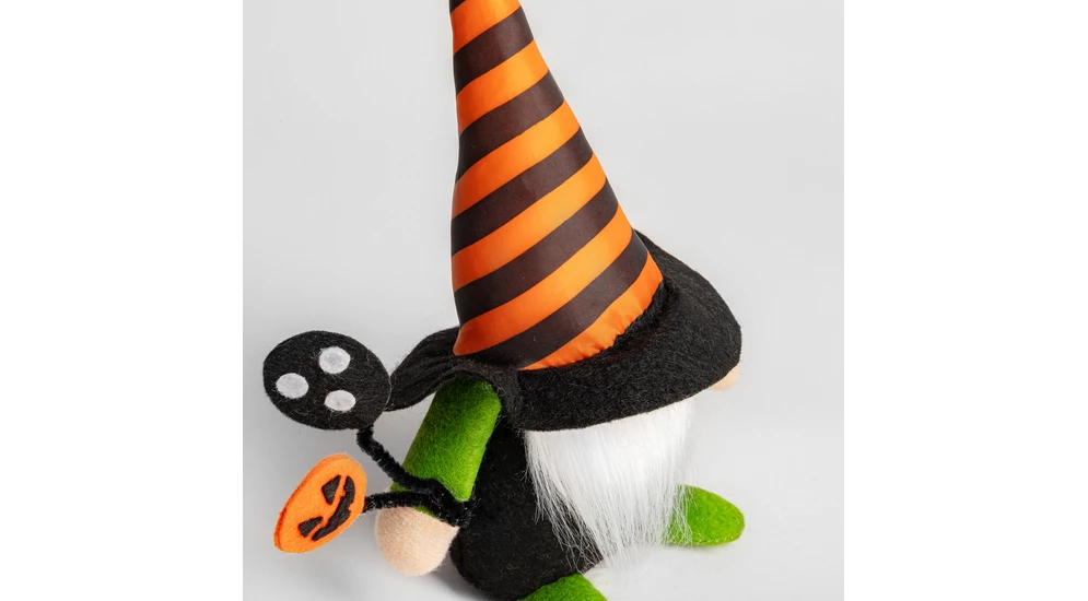 Halloweenská dekorace figurka KLUK SKŘÍTEK 20 cm