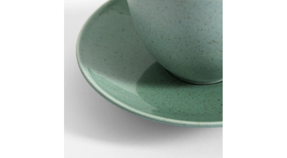 Šálek GRANITE MINT BLUE porcelán Bogucice 300 ml