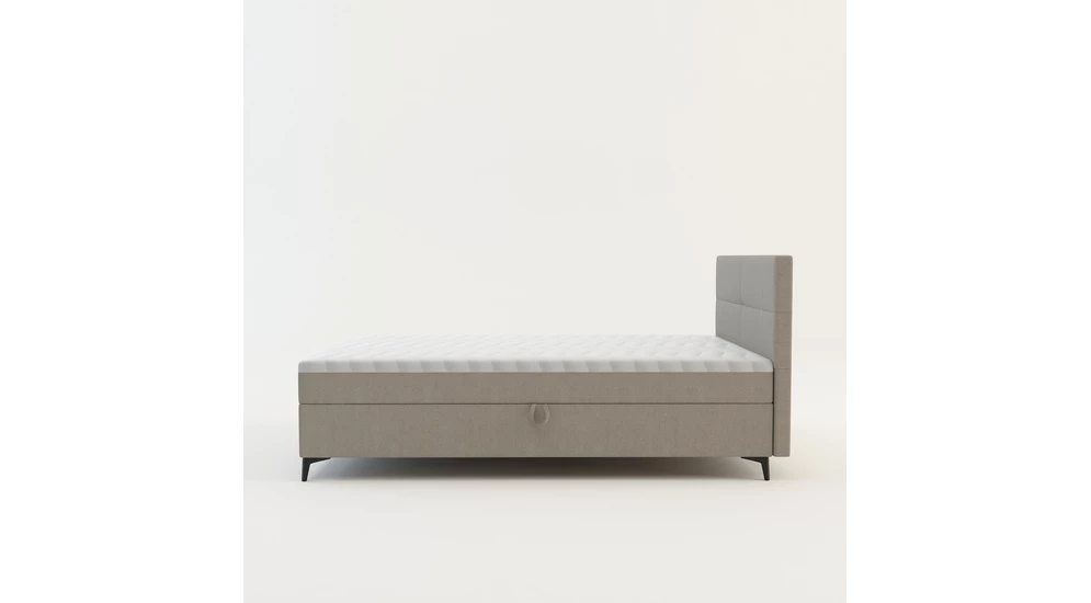 Béžová postel boxspring MARY 120x200 cm