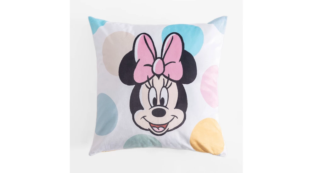 Velurový povlak na polštář MICKEY MINNIE DISNEY 40x40 cm