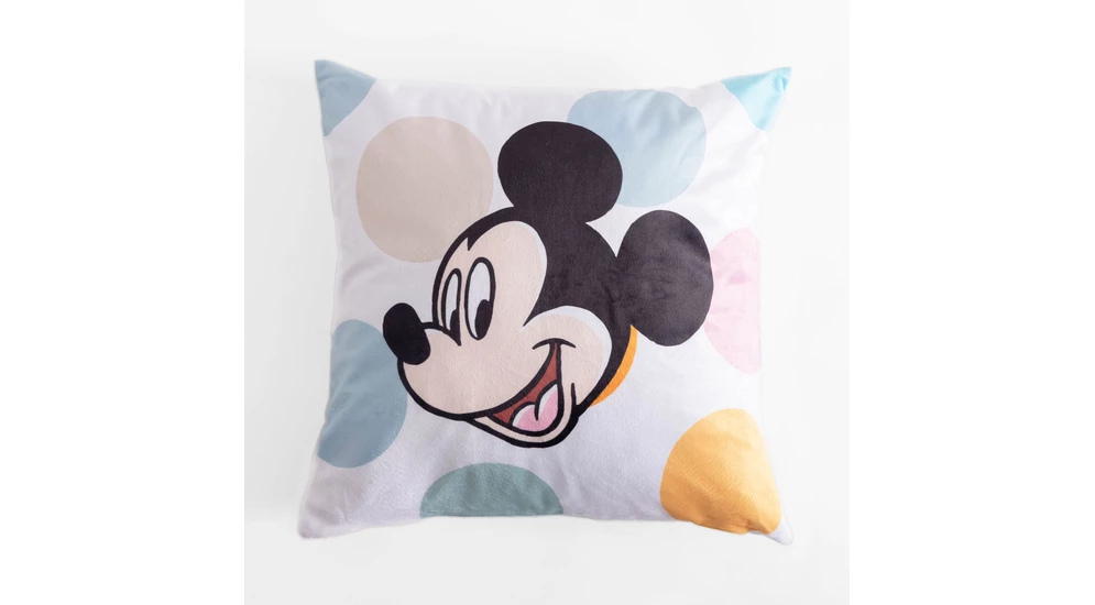 Velurový povlak na polštář MICKEY MINNIE DISNEY 40x40 cm