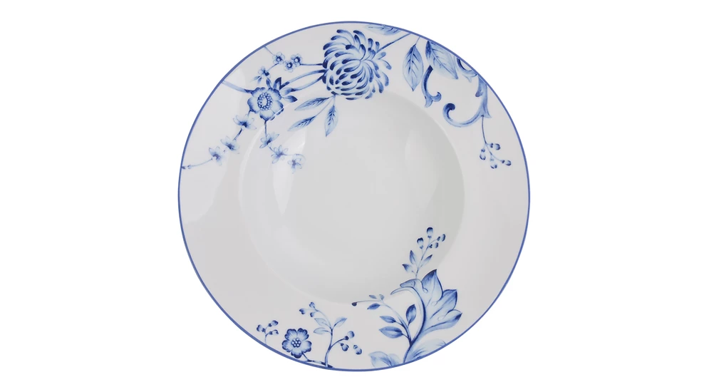 Hluboký talíř EVIA BLUE porcelán Bogucice 23,5 cm