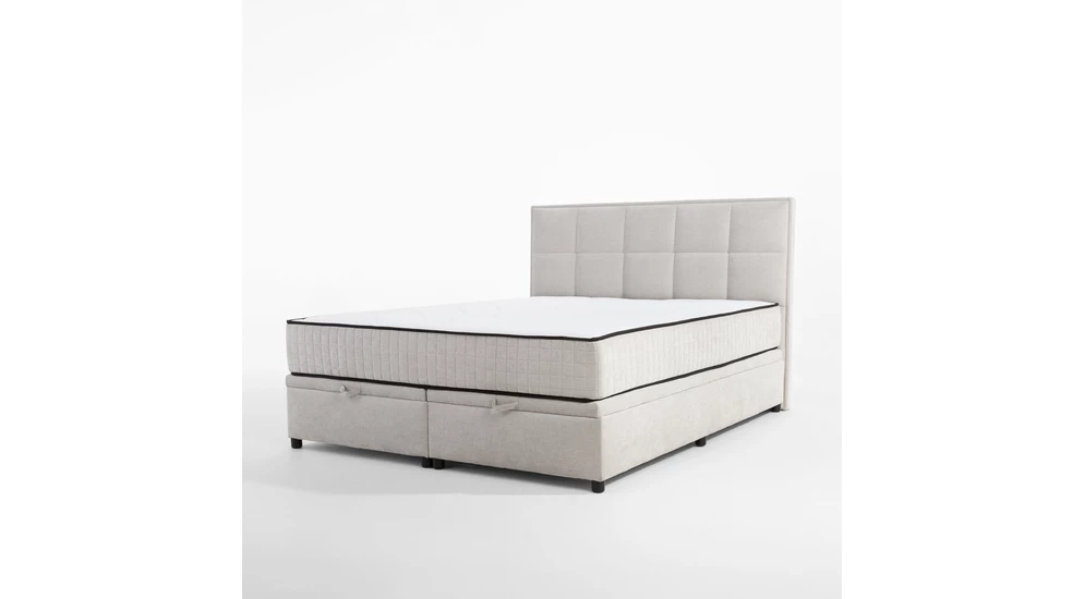 Postel boxspring LAURITA SQUARE 160x200 cm